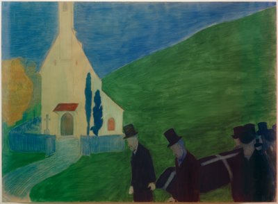 Funeral by Marianne von Werefkin